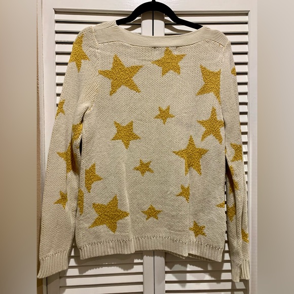 Marled Star Sweater Size Medium - Picture 3 of 3